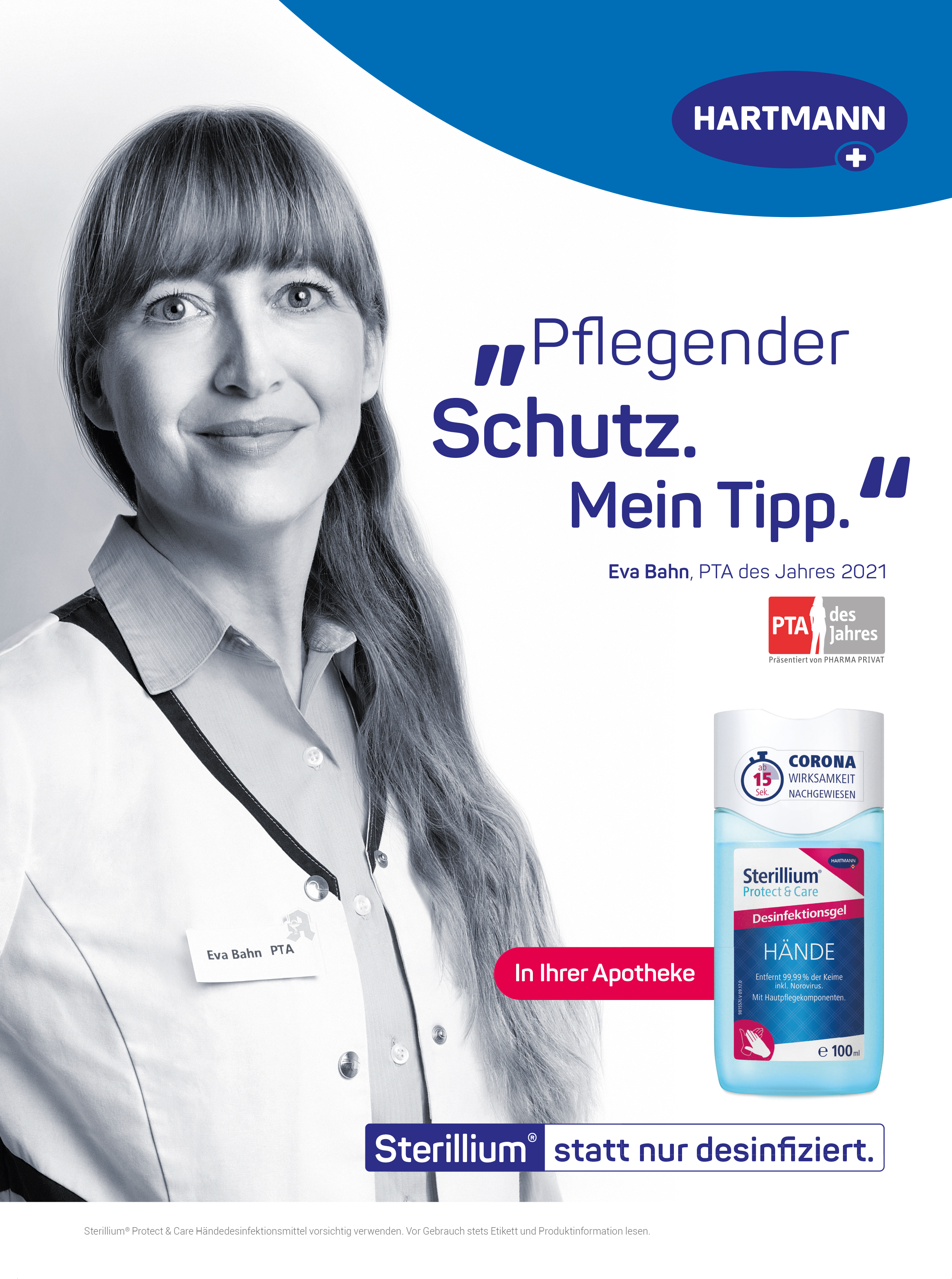 HARTAG_D_Sterillium_Printanzeigen_PTA des Jahres_Fullpage_203x270_RZ_P